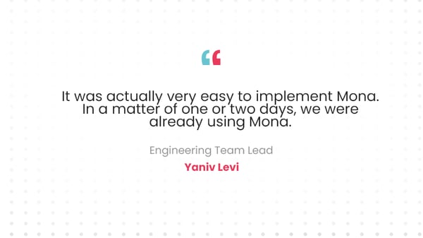 Yaniv Gong Implementation Quote