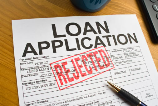 loan application rejection