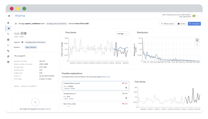 speech audio confidence issue