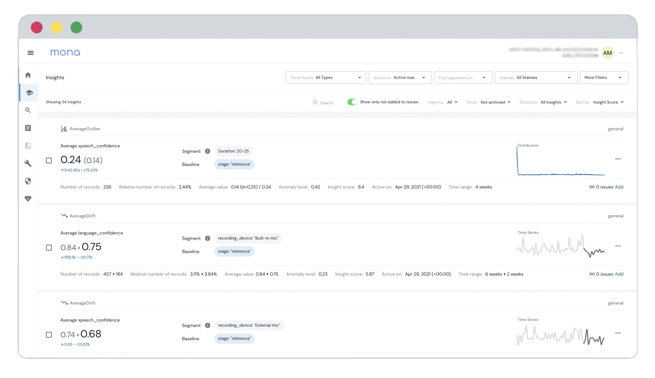 speech audio ai monitoring